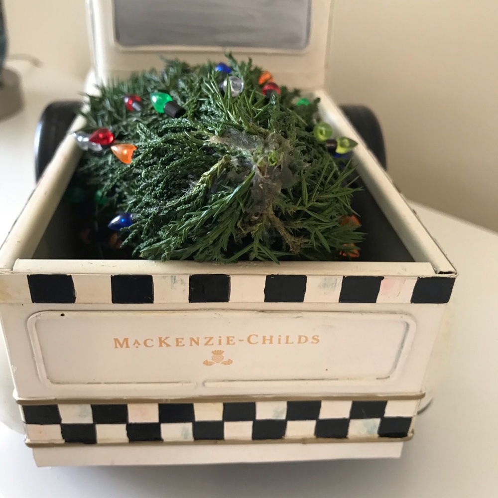 MacKenzie-Childs Farmhouse Special Delivery Truck Christmas Holiday Decor - Picture 7 of 11